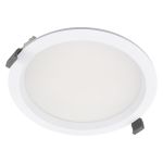 Ledvance LED Downlight Comfort Opaal Aluminium Wit 30W 3600lm 100D - 930 Warm Wit | Zaagmaat 200mm - IP44 - Beste Kleurweergave