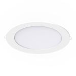 Noxion LED Downlight Slim V2.0 24W 2400lm 120D - 830 Warm Wit | 225mm - Zaagmaat 200mm - IP44 - Dali Dimbaar 