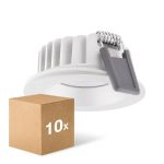 Voordeelpak 4x Ledvance LED  SPOT AIR FIX Aluminium  6W 510lm 36D - 930 Warm Wit | Zaagmaat 68mm - IP65 - Beste Kleurweergave -  Dimbaar