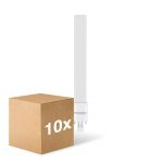 Voordeelpak 10x Noxion Lucent PL-S LED 6W - 830 Warm Wit | Vervangt 11W