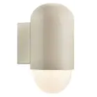 Nordlux Heka Wandlamp Aluminium Sanded |IP54 - Geschikt voor E27