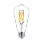 Philips MASTER Value LED Lamp E27 Edison Filament Helder 5.9W 806lm - 922-927 Dim to Warm | Beste Kleurweergave - Vervangt 60W