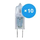 Voordeelpak 10x Osram 64415 Halostar Starlite 2000 G4 10W 12V 928 | Zeer Warm Wit - Beste Kleurweergave